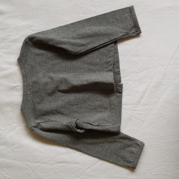 carter's heather gray long sleeve cardigan top 18 months baby girl - Picture 4 of 4